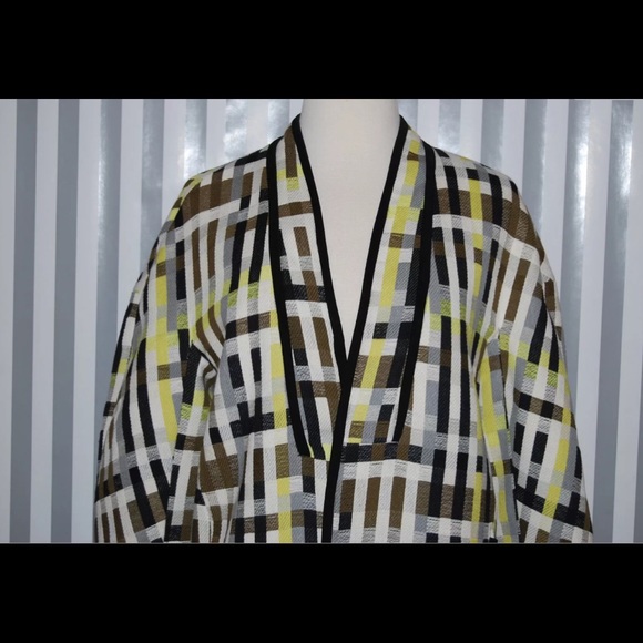 ⚡️SALE⚡️Zara Basic geometric open front blazer - Picture 2 of 3